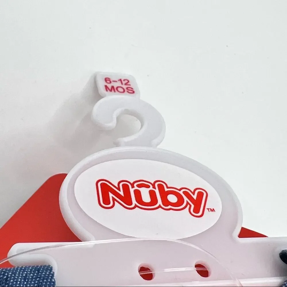 Nuby Infant Boy Baby Shoes Sz 6-12M